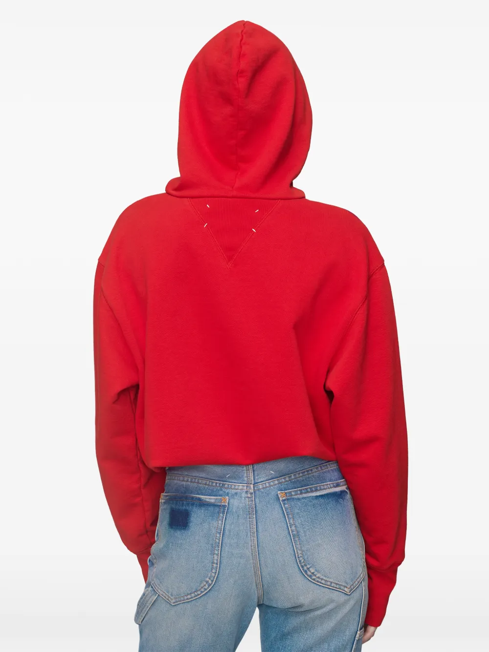 Maison Margiela Jack met capuchon en zak Rood