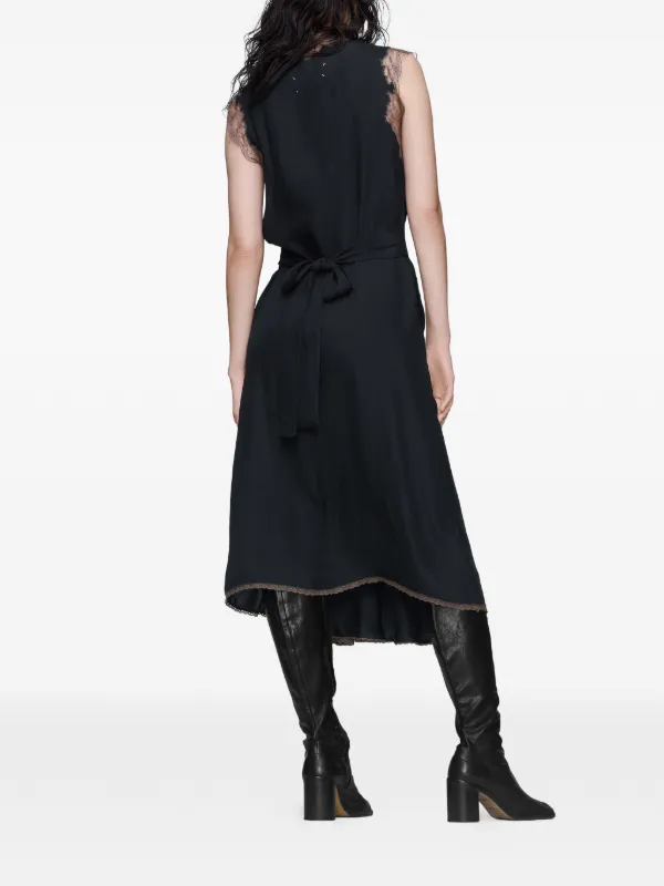 Maison Margiela レーストリム ドレス | ブラック | FARFETCH JP