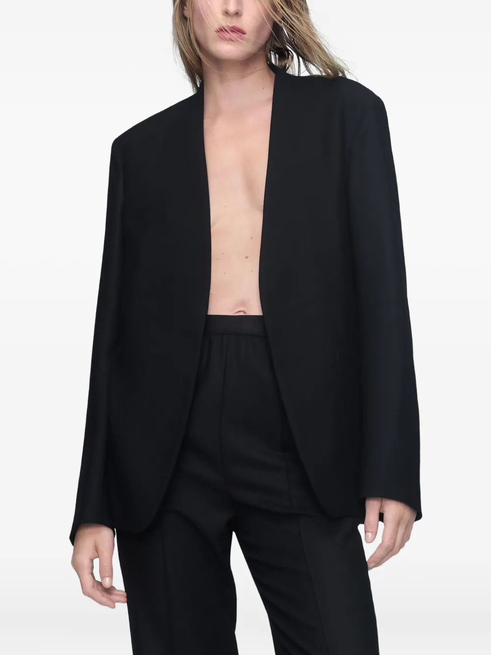 Maison Margiela four-stitch open-front blazer | Blazers | Image 2