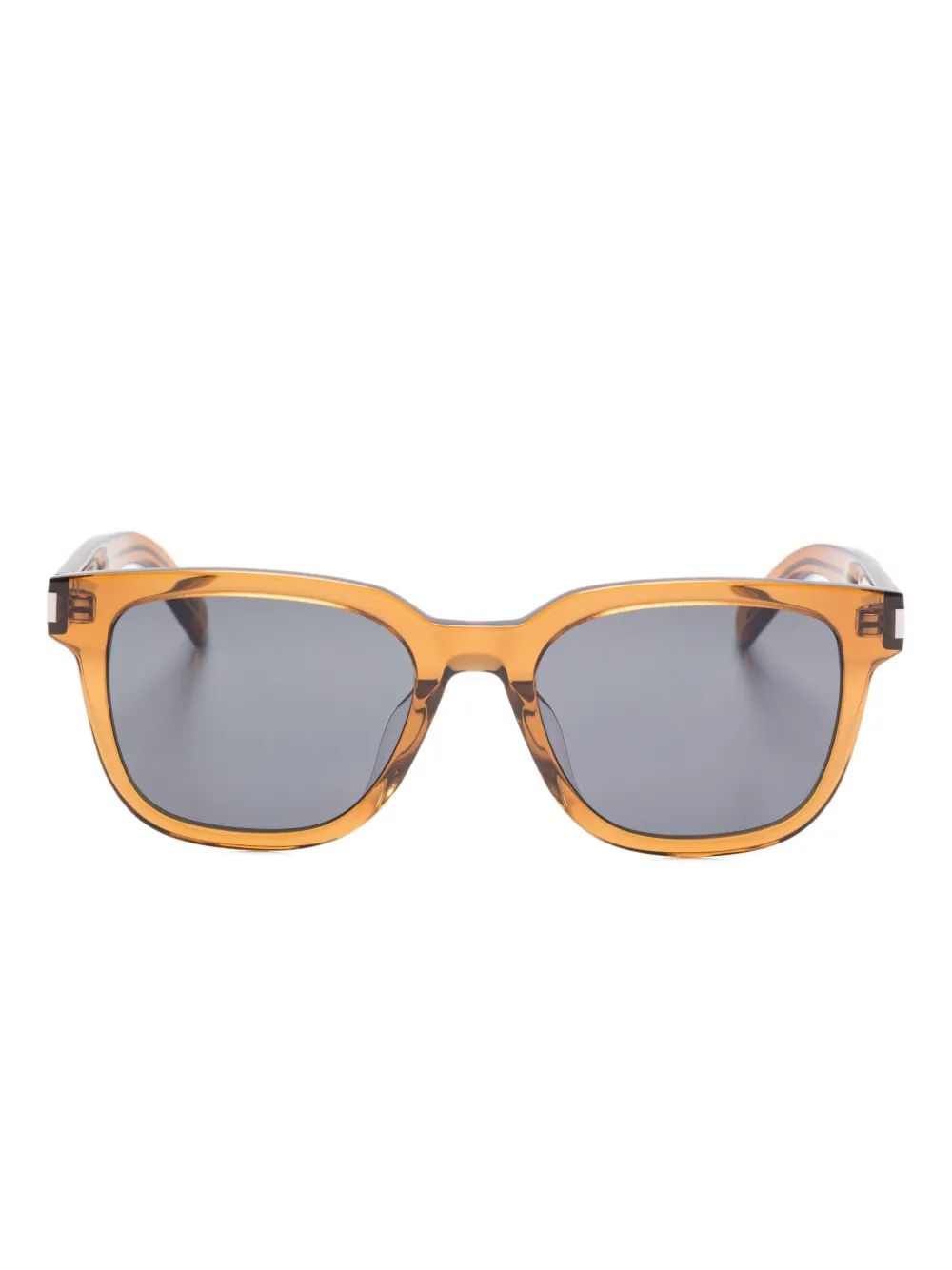 Saint Laurent Eyewear square-frame sunglasses | Brown | Image 1