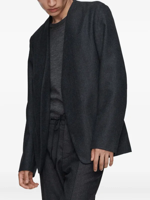 Maison Margiela ノーカラージャケット | グレー | FARFETCH JP