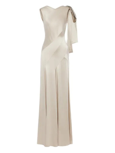 Maison Margiela bow-detail gown