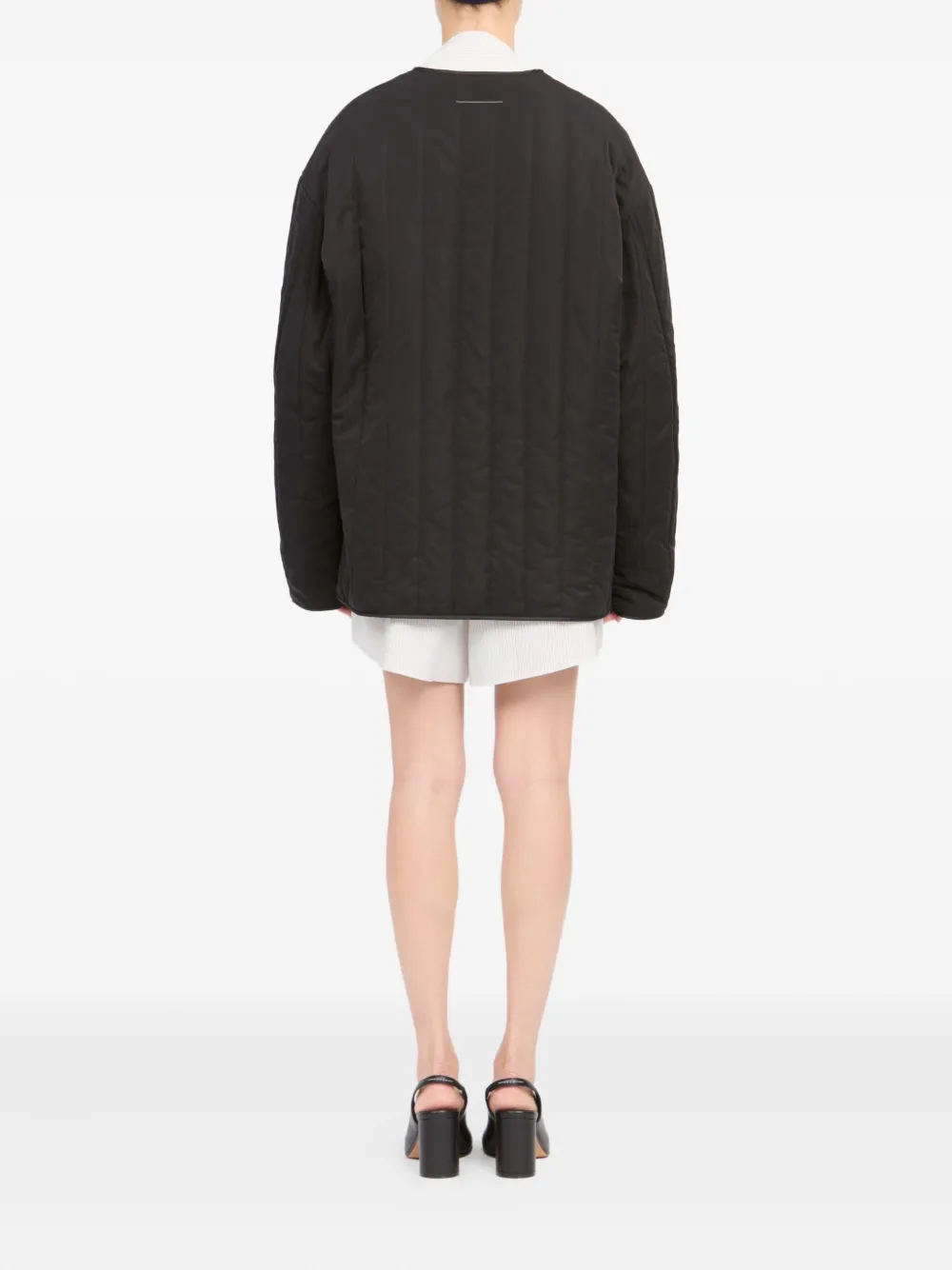 MM6 Maison Margiela Jack met rits Zwart
