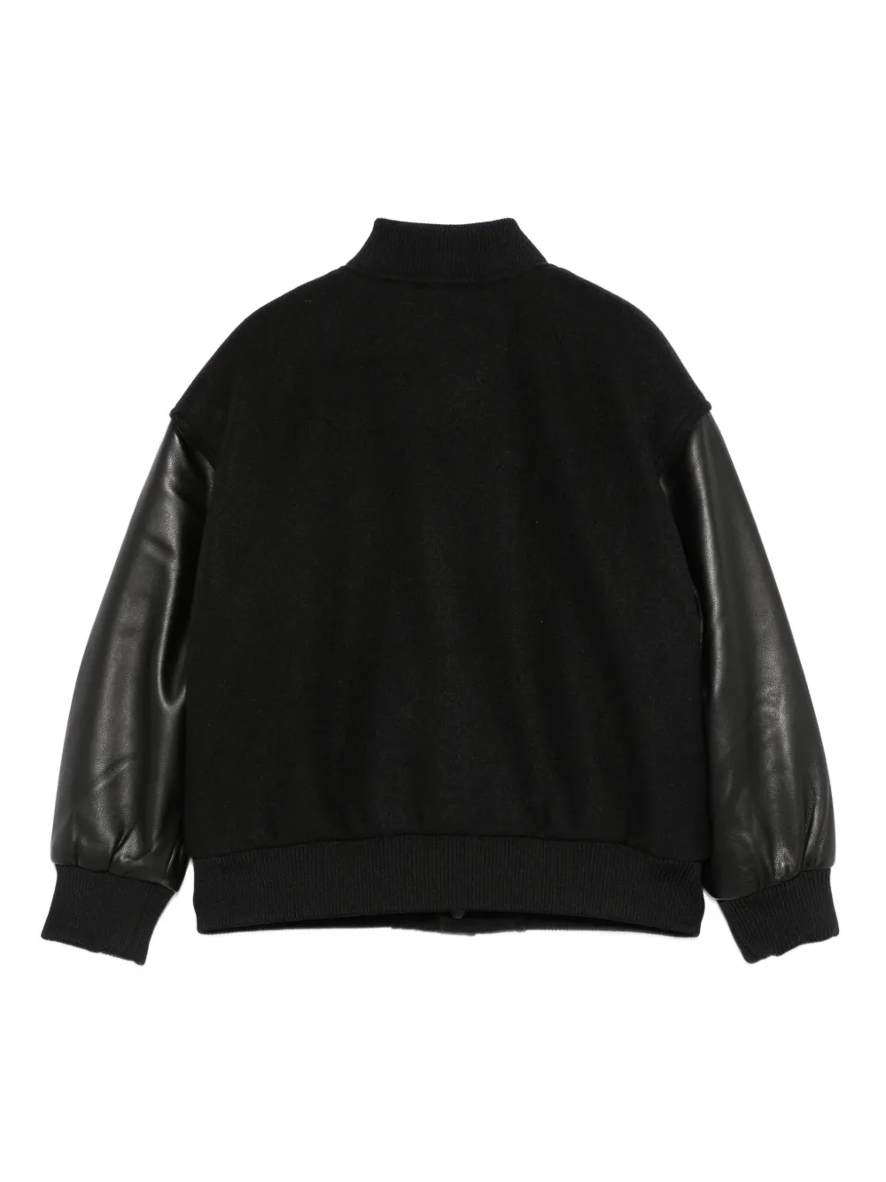 Calvin Klein Kids Bomberjack met logoplakkaat Zwart