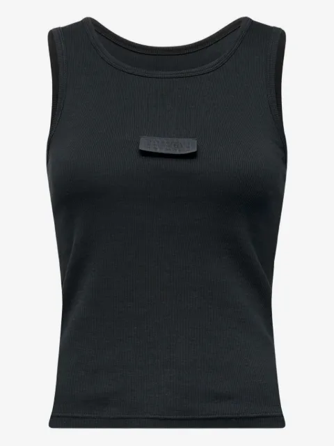 MM6 Maison Margiela ribbed jersey tank top