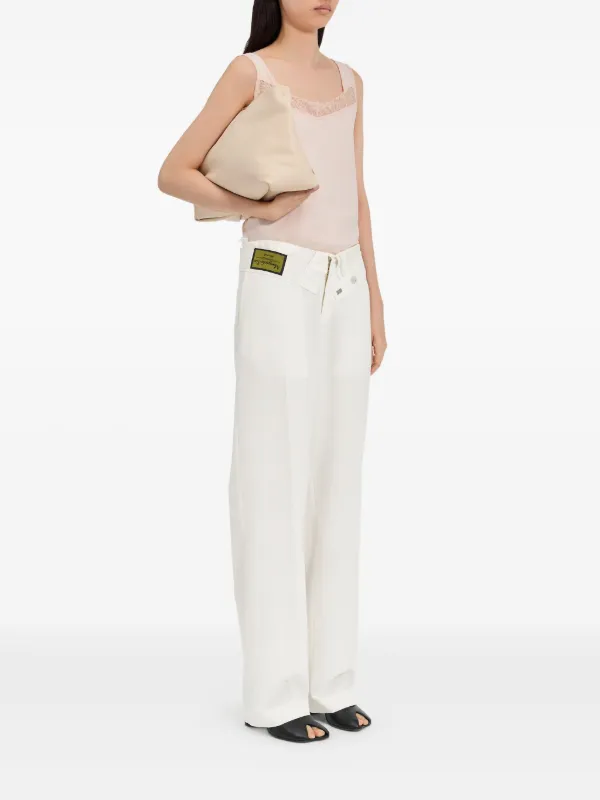 MM6 Maison Margiela テーラードパンツ | ホワイト | FARFETCH JP