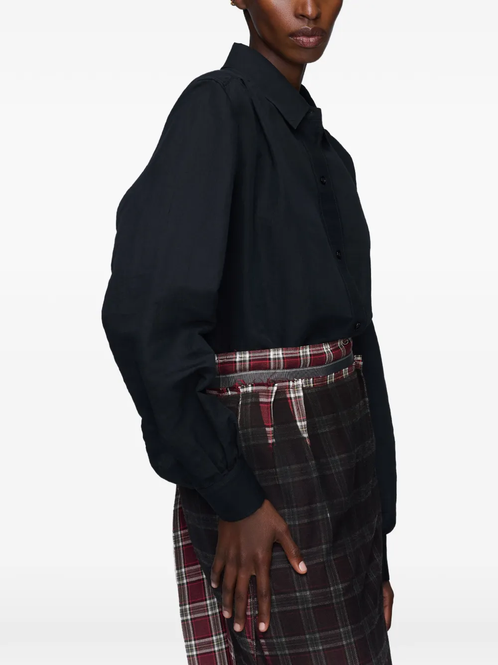 Maison Margiela Blouse met lange mouwen Zwart