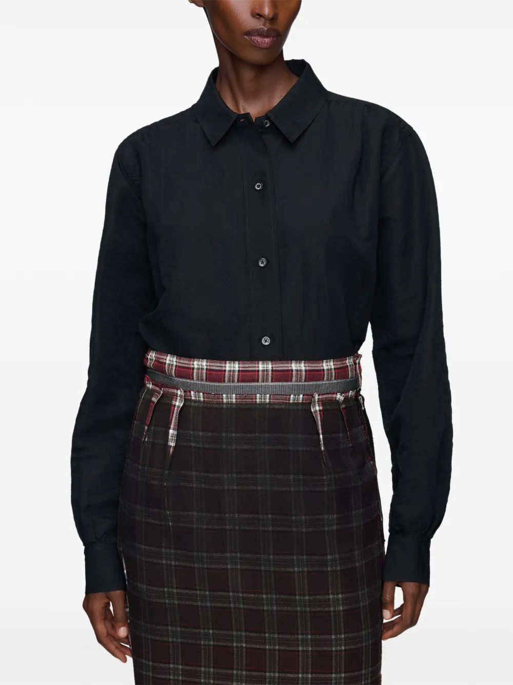 Maison Margiela Blouse met lange mouwen Zwart