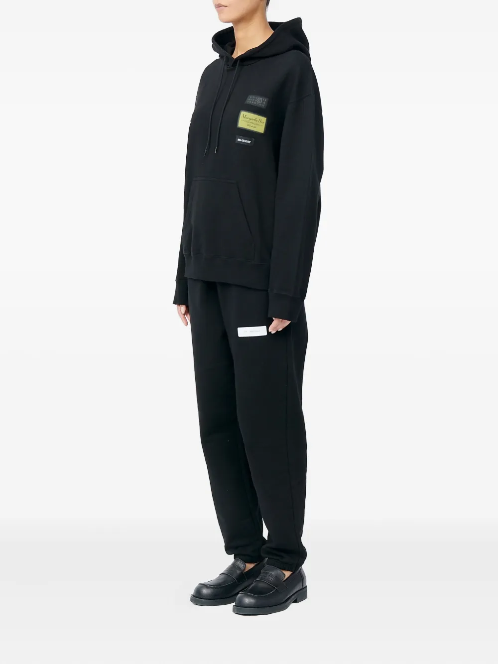 MM6 Maison Margiela Hoodie met capuchon Zwart