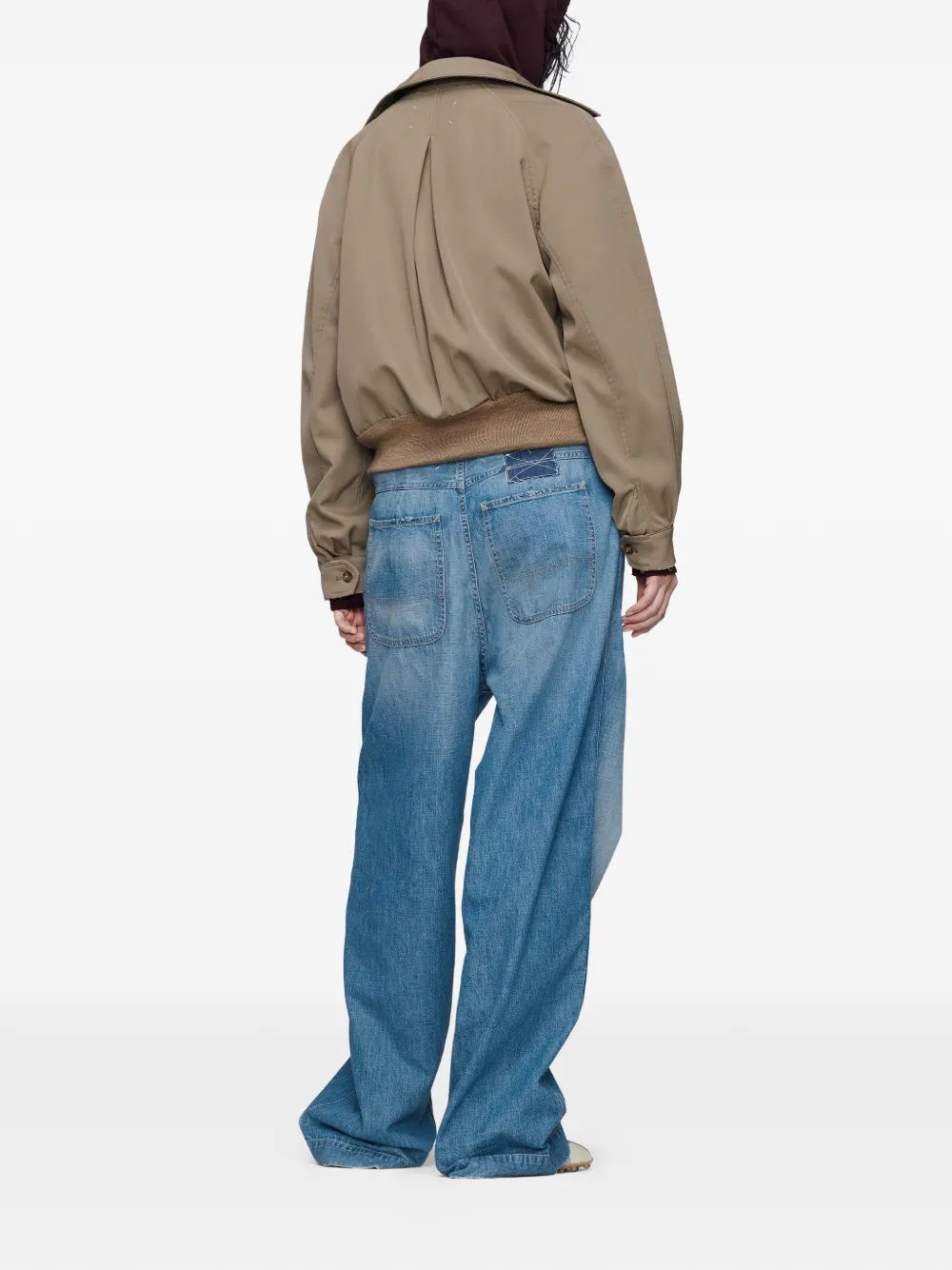 Maison Margiela Wollen bomberjack Grijs