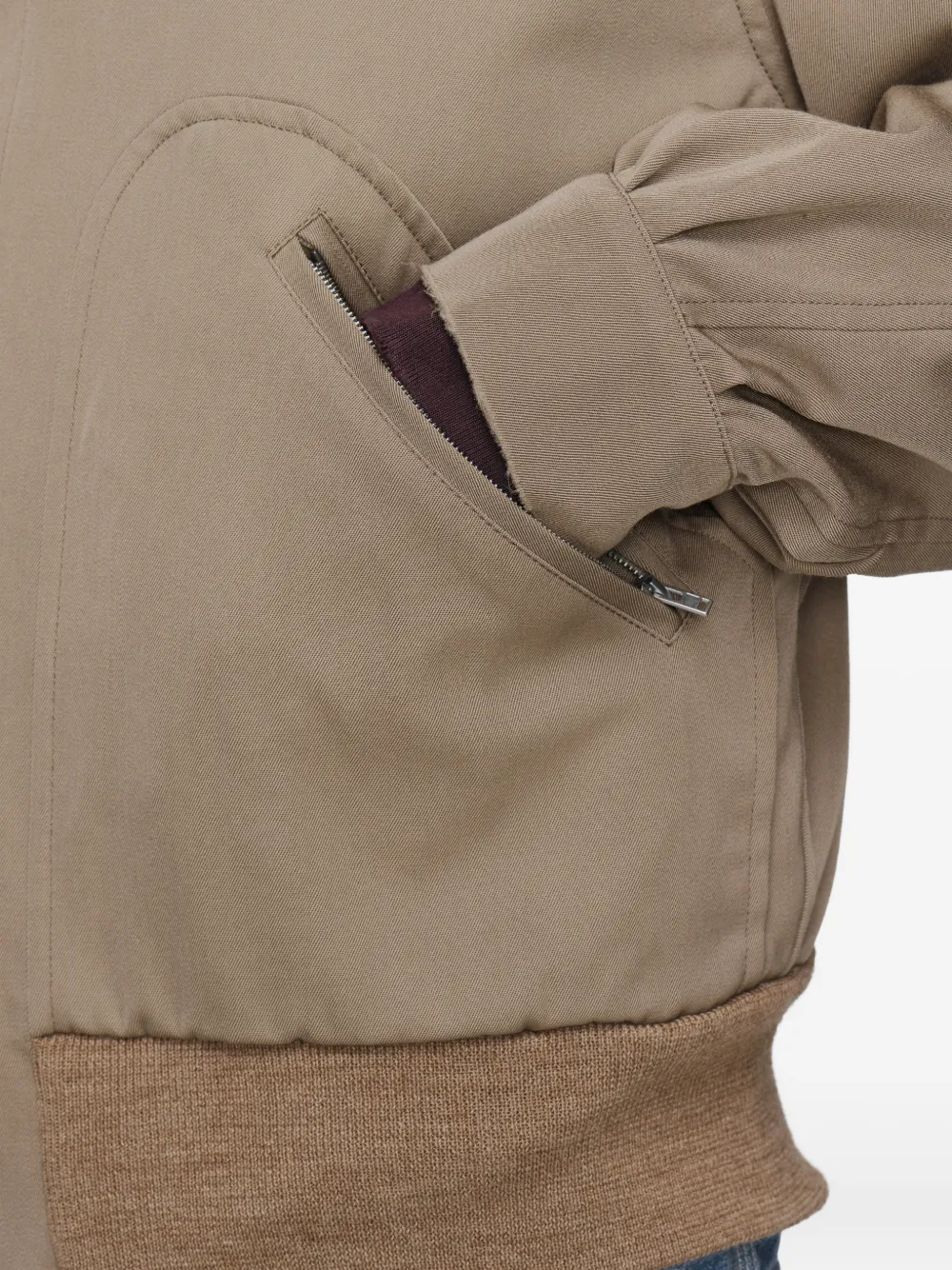 Maison Margiela Wollen bomberjack Grijs