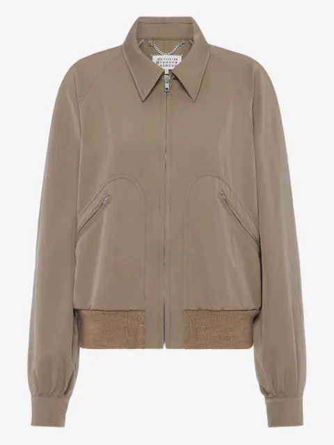 Maison Margiela wool caban jacket