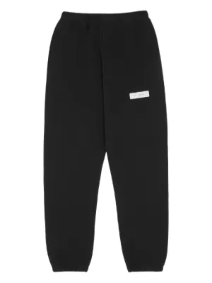 Balenciaga ストライプディテール トラックパンツ | ブラック