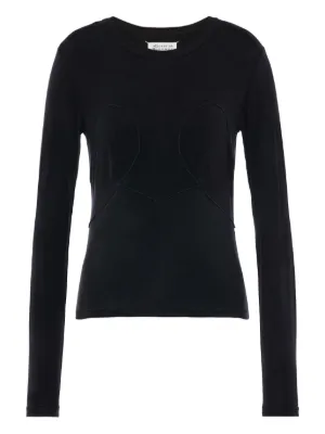 Alexander McQueen リブニット トップ | ブラック | FARFETCH JP