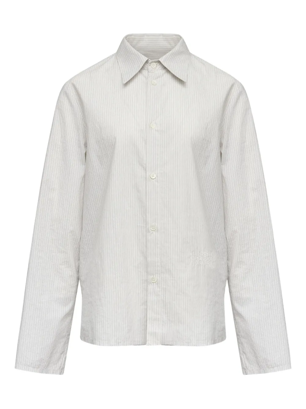 MM6 Maison Margiela Camicia a righe - Bianco