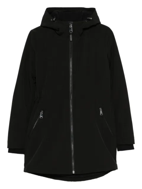 DKNY hooded zip-up jacket