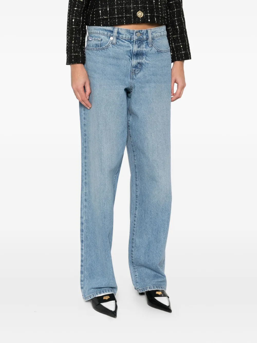 DKNY Straight jeans Blauw