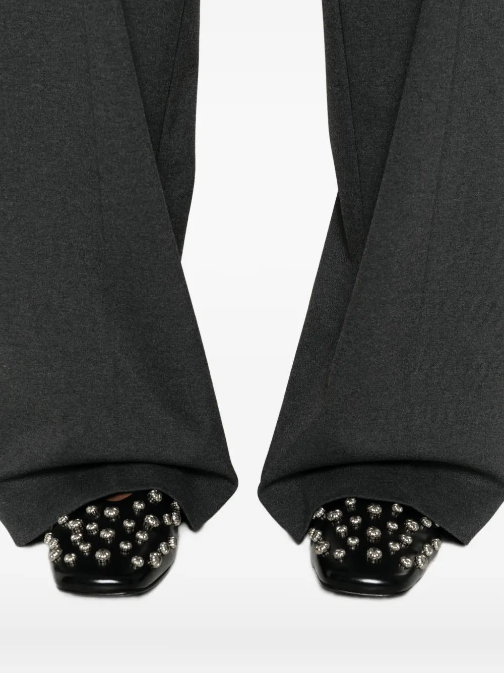 Semicouture Plooibroek Grijs