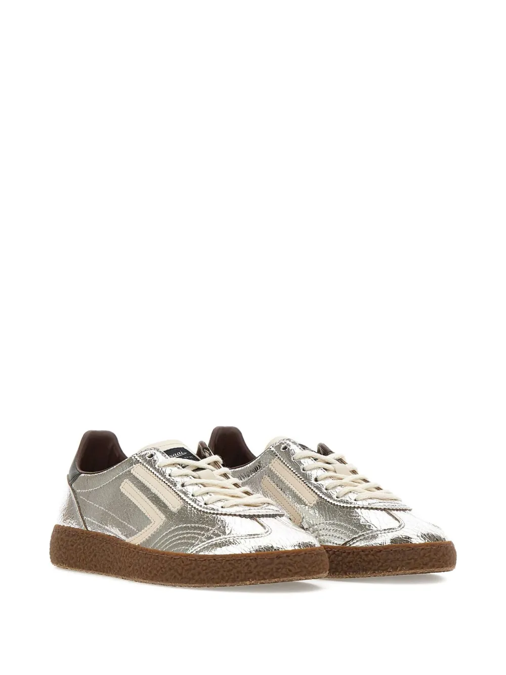 Puraai 6.01 xs cracked sneakers - Zilver