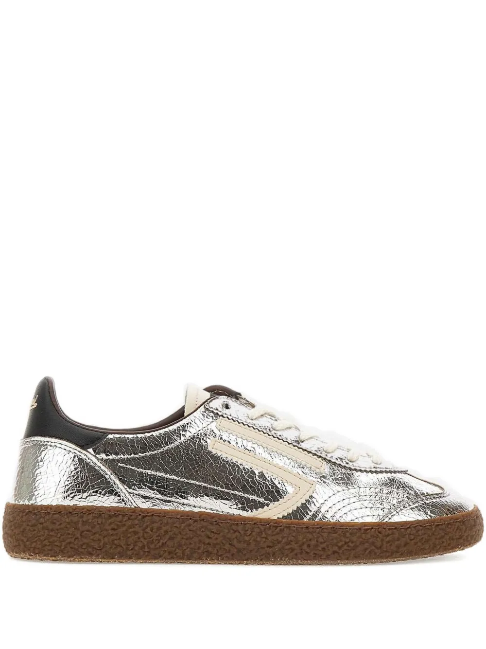 Puraai 6.01 xs sneakers met gebarsten effect Zilver