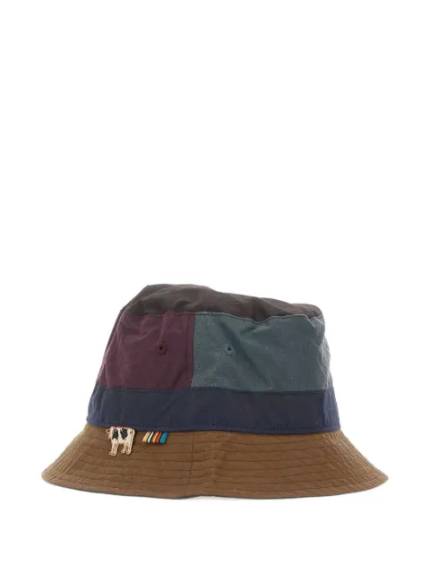 CHIARA D'ESTE x Paul Smith panelled logo bucket hat
