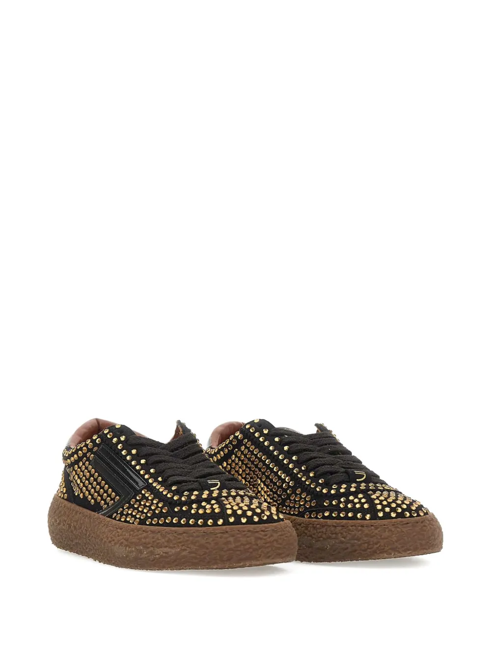 Puraai 1.01 Vintage sunglasses crystal-embellished sneakers - Zwart