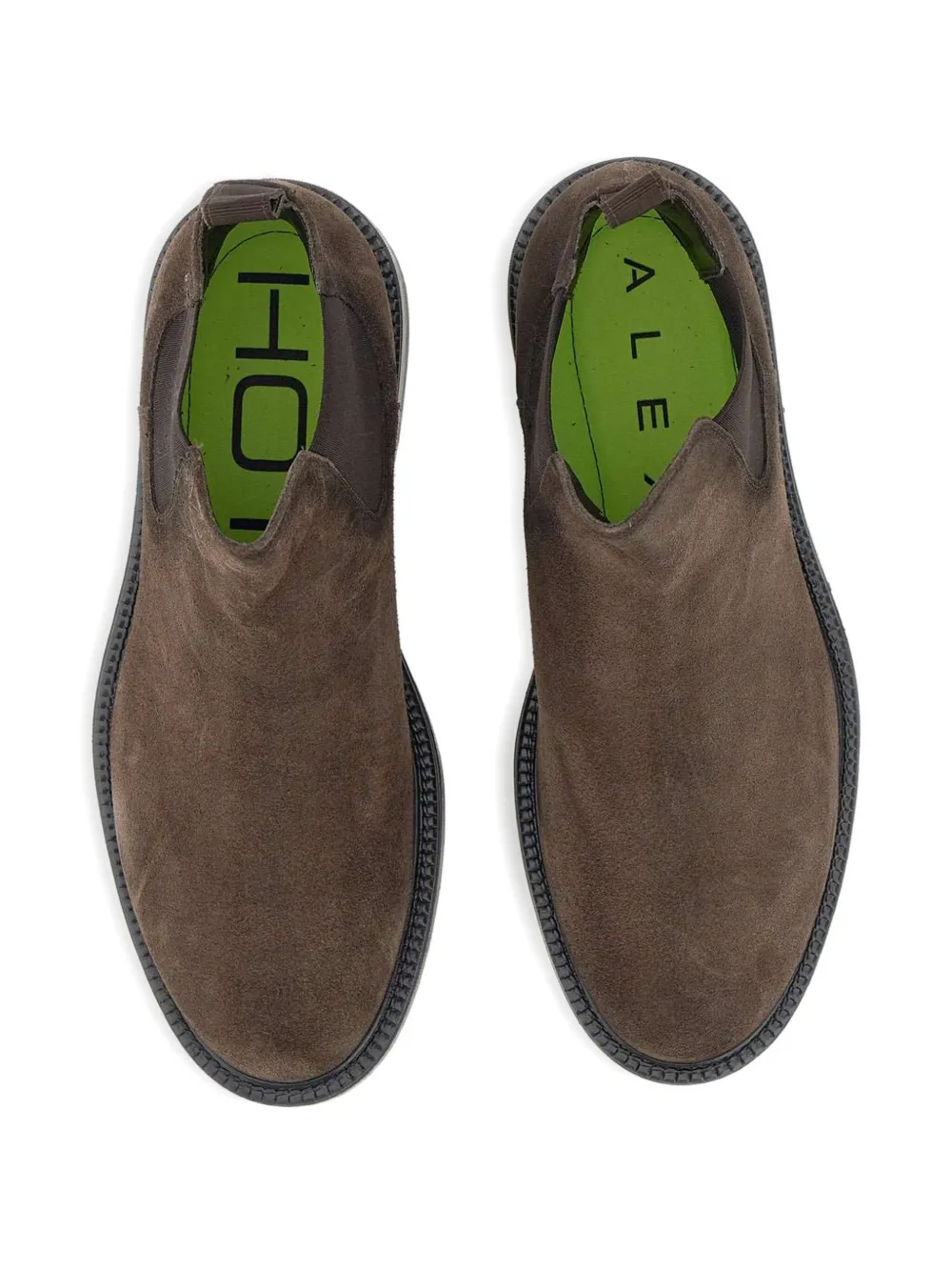 Alexander Hotto Tony extra telato 3672 suède Chealsea laarzen Bruin