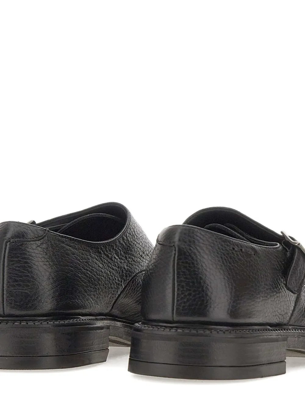 Alexander Hotto Montana leren gespschoenen Zwart