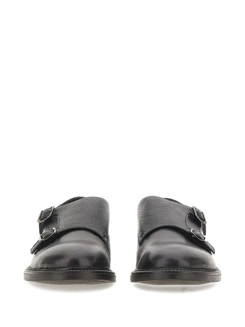 Alexander Hotto Montana leren gespschoenen Zwart