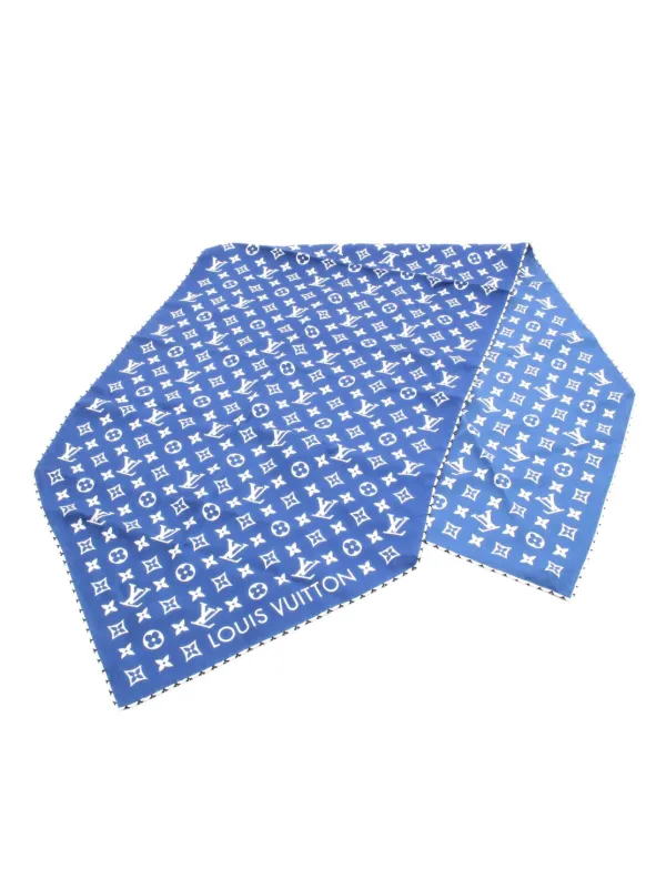 Louis Vuitton Pre-Owned 2007-2025 Monogram Losange Match Silk