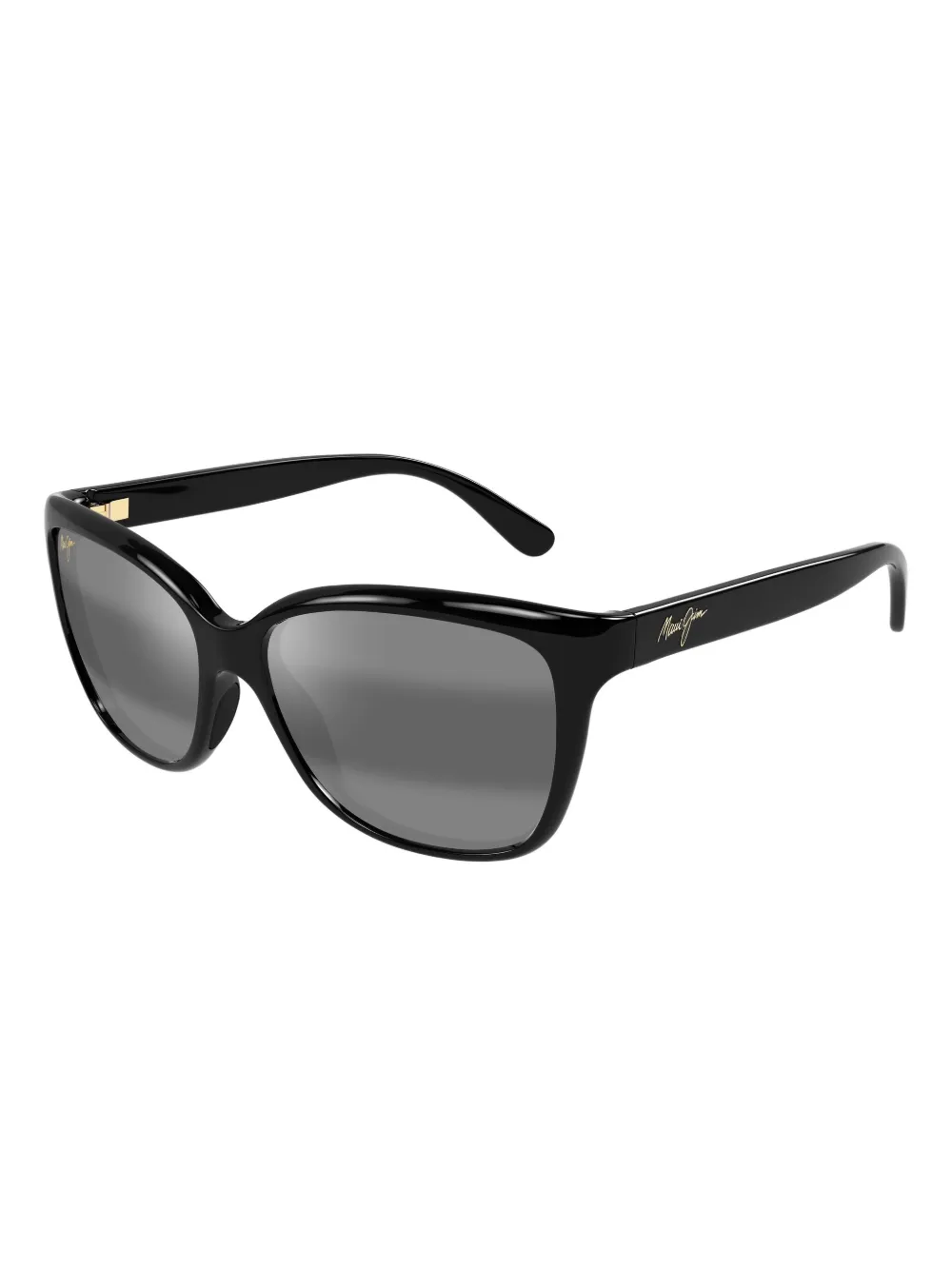 Maui Jim Zonnebril met cat-eye montuur - Zwart