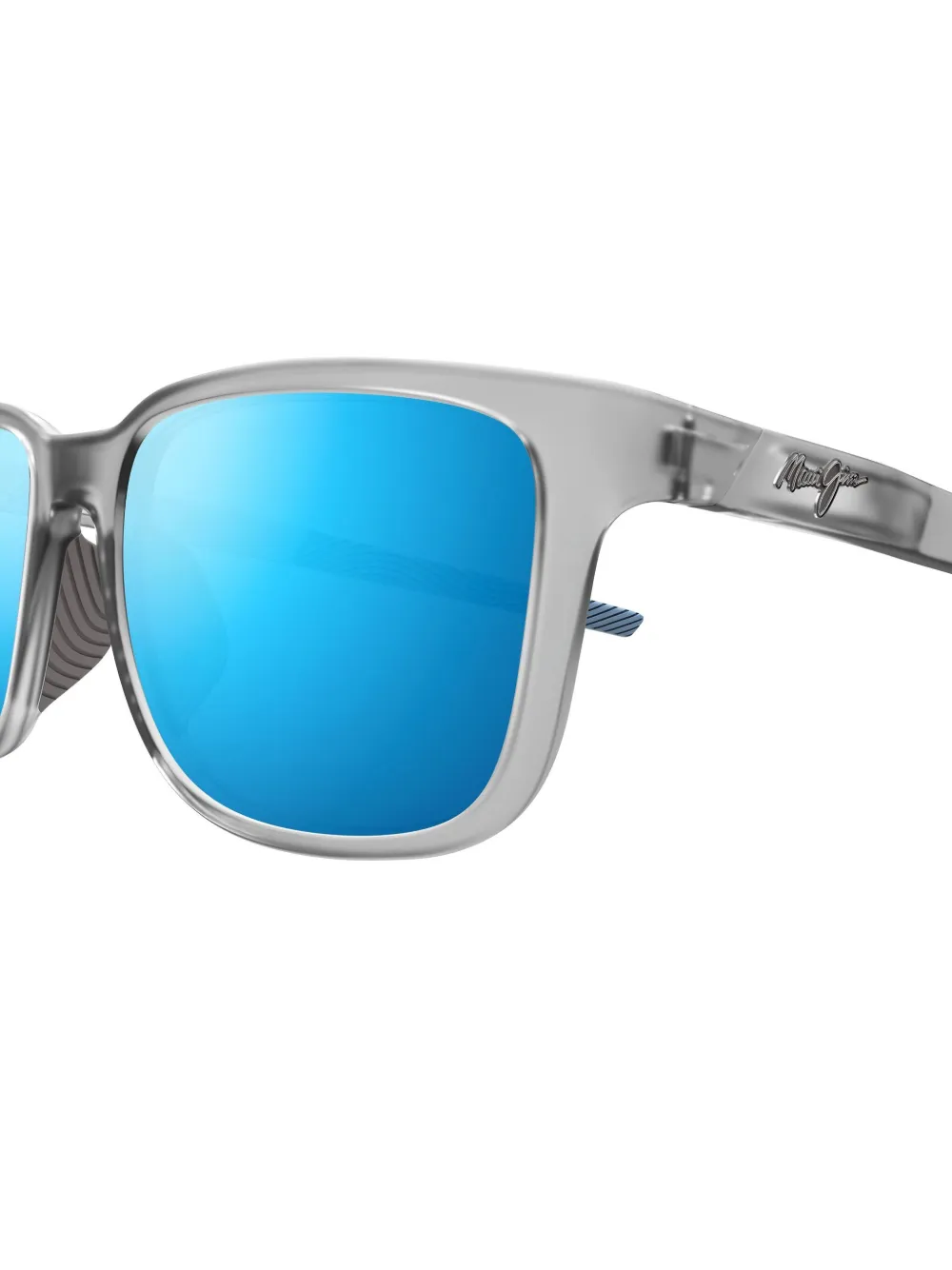 Maui Jim Zonnebril met rechthoekig montuur Grijs