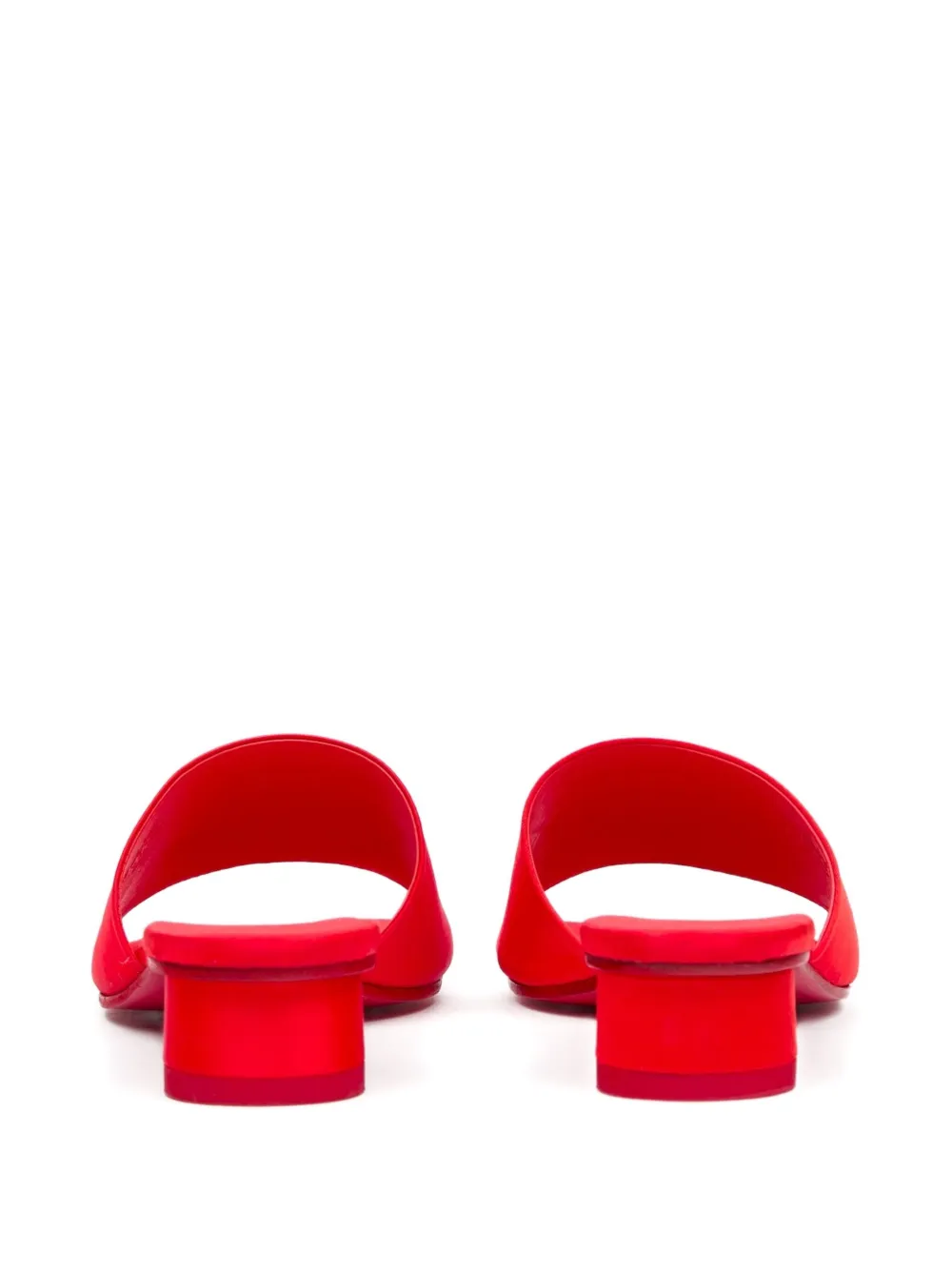 MM6 Maison Margiela Sandalen met blokhak Rood