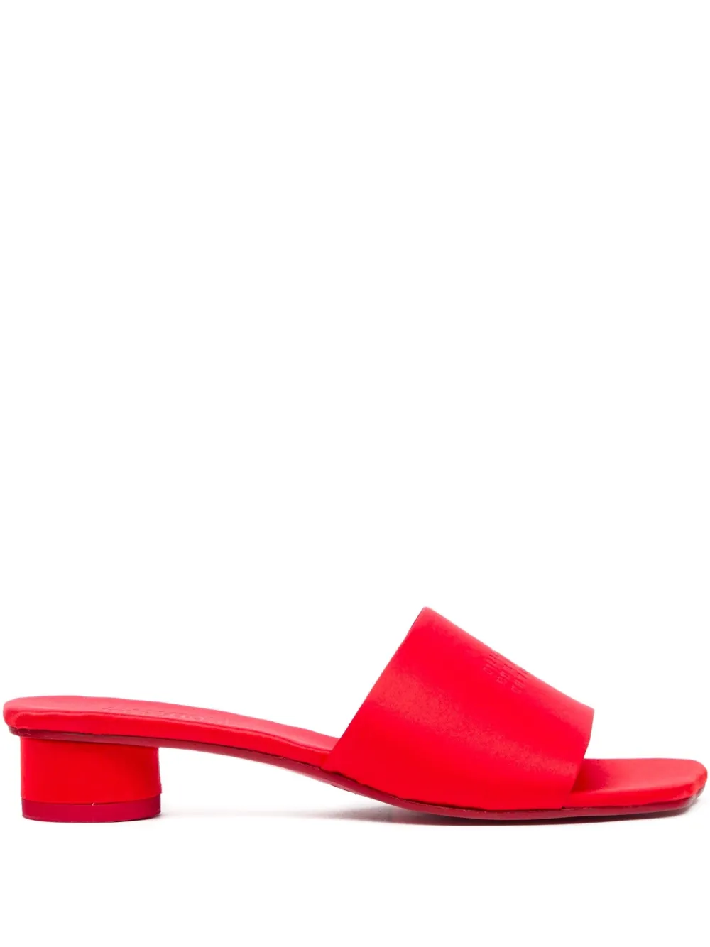 MM6 Maison Margiela Sandalen met blokhak Rood