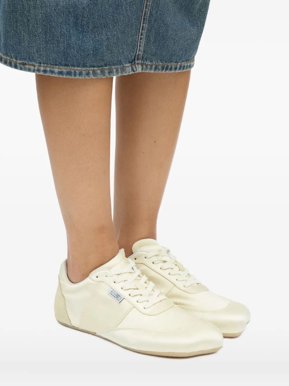 MM6 Maison Margiela Sneakers met vlakken Beige