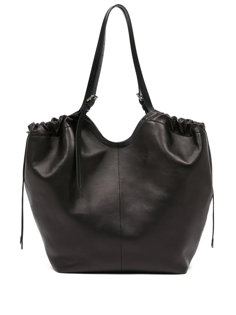 Maison Margiela Borsa tote con coulisse - Nero