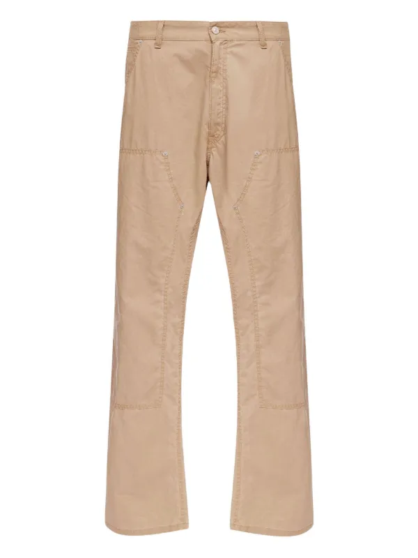 MM6 Maison Margiela Five Pocket Cotton Jeans in Neutrals