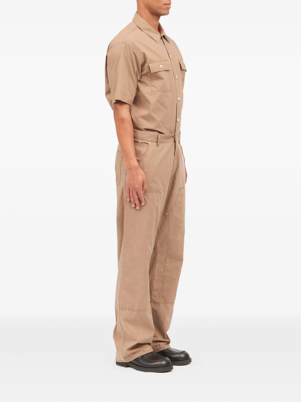 MM6 Maison Margiela Katoenen jeans met vijf zakken Beige