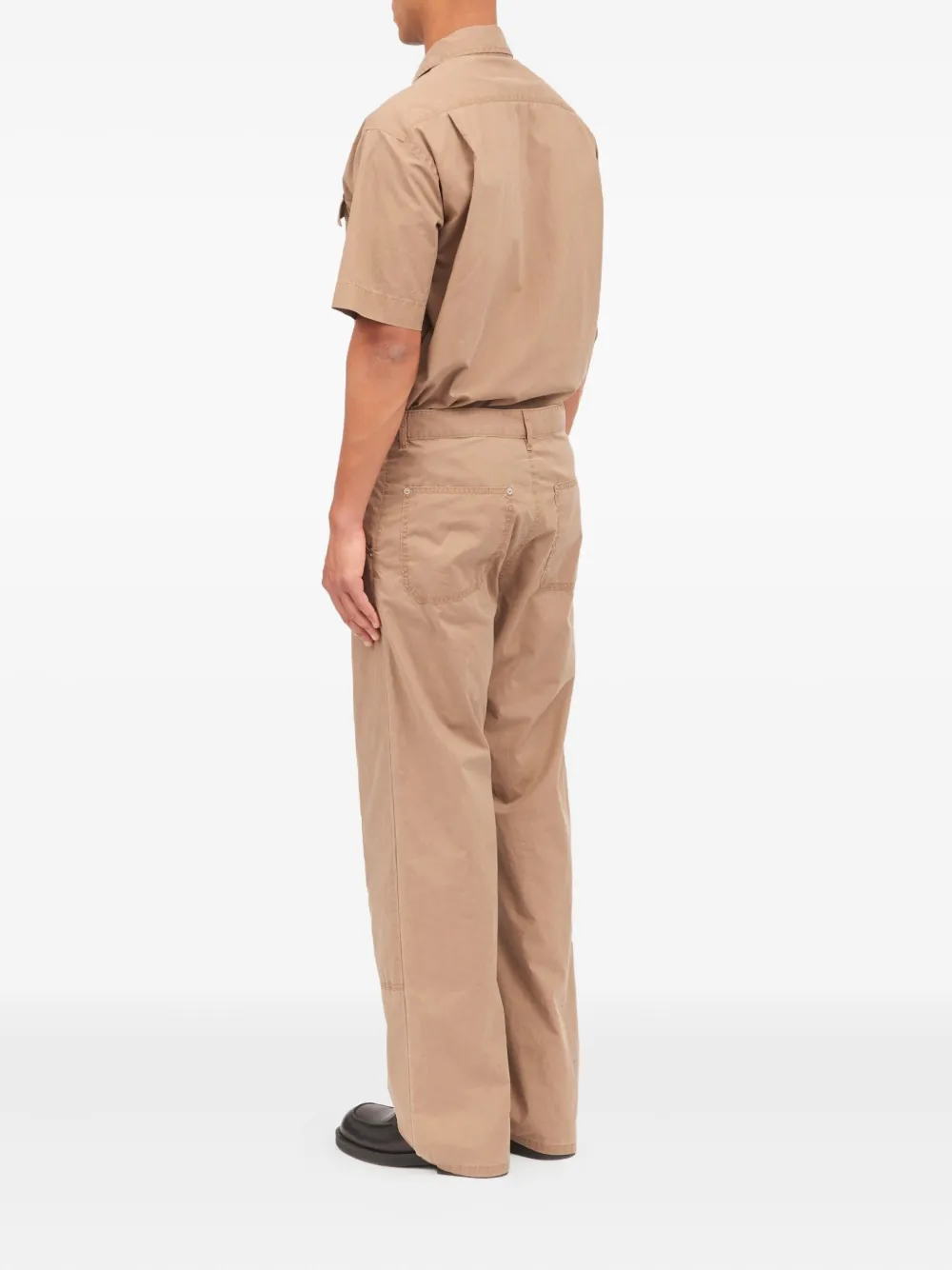 MM6 Maison Margiela Katoenen jeans met vijf zakken Beige