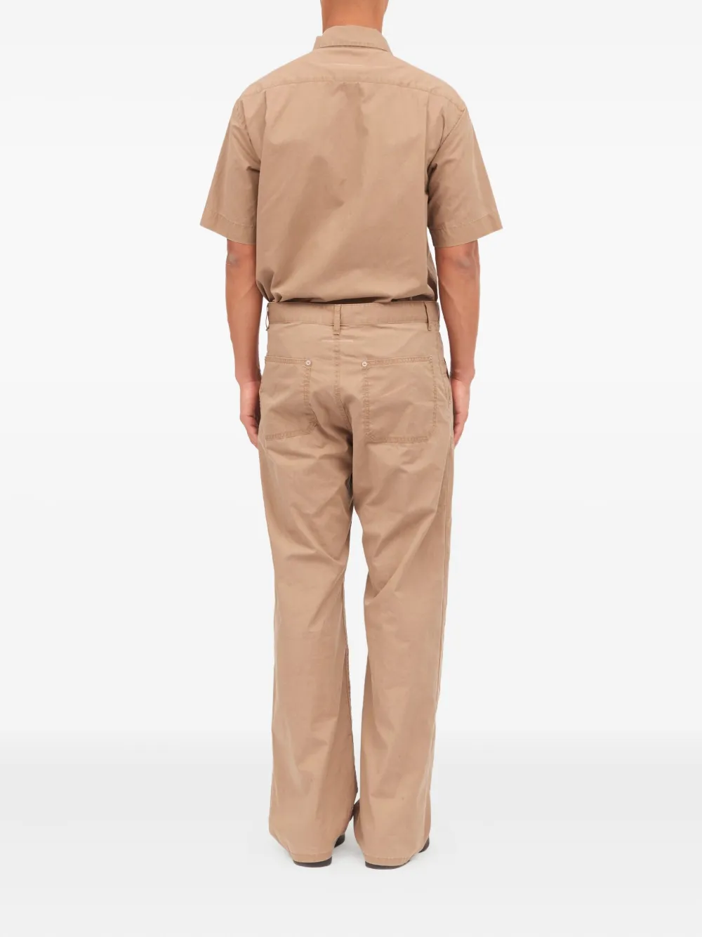 MM6 Maison Margiela Katoenen jeans met vijf zakken Beige