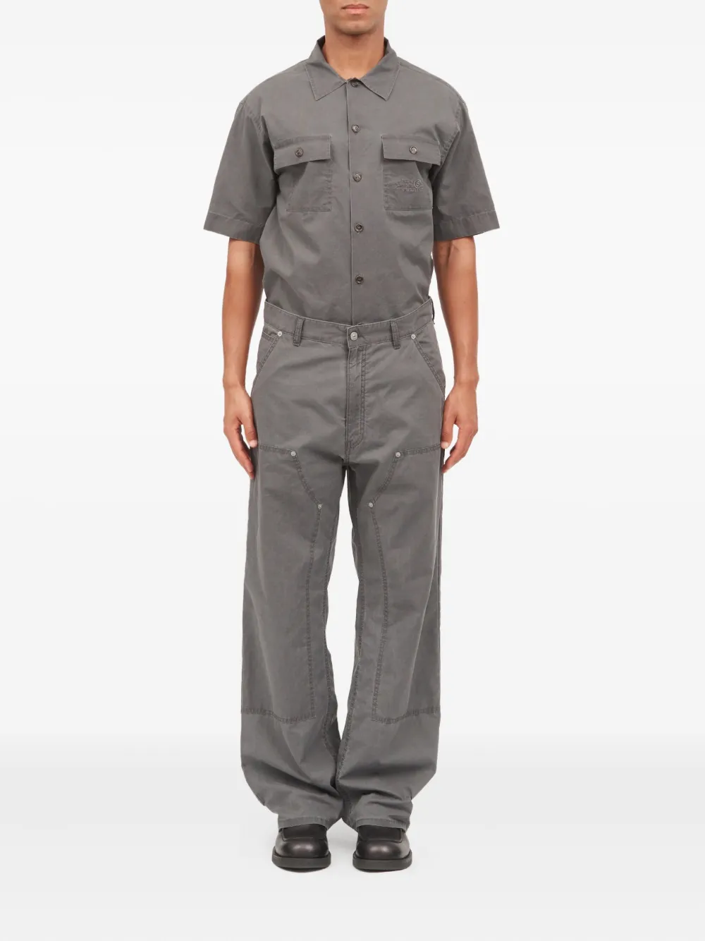 MM6 Maison Margiela Katoenen jeans Grijs