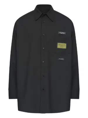 MARK & LONA ベルベットシャツ 黒 Marni ベルベットカラー シャツ | ブラック | FARFETCH JP