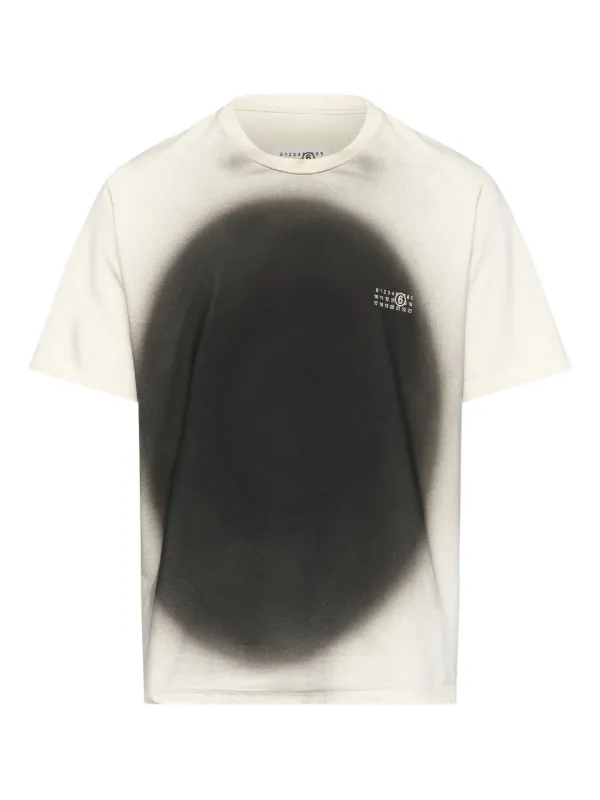 MM6 Maison Margiela クルーネック Tシャツ | ニュートラル | FARFETCH JP