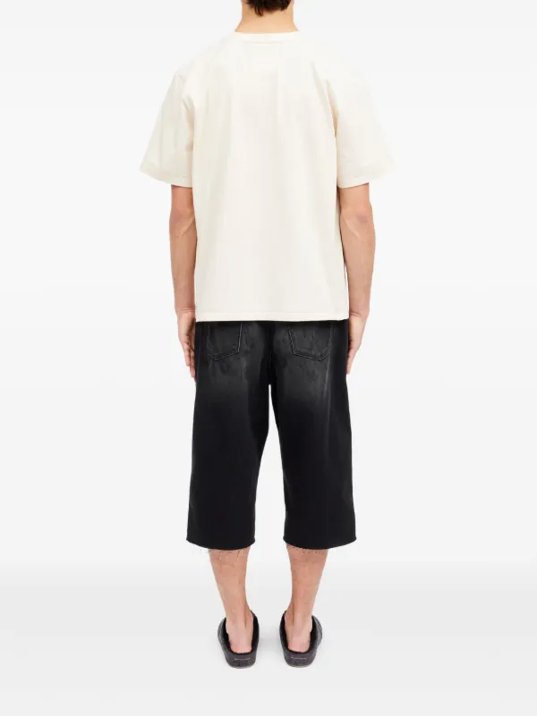 MM6 Maison Margiela クルーネック Tシャツ | ニュートラル | FARFETCH JP