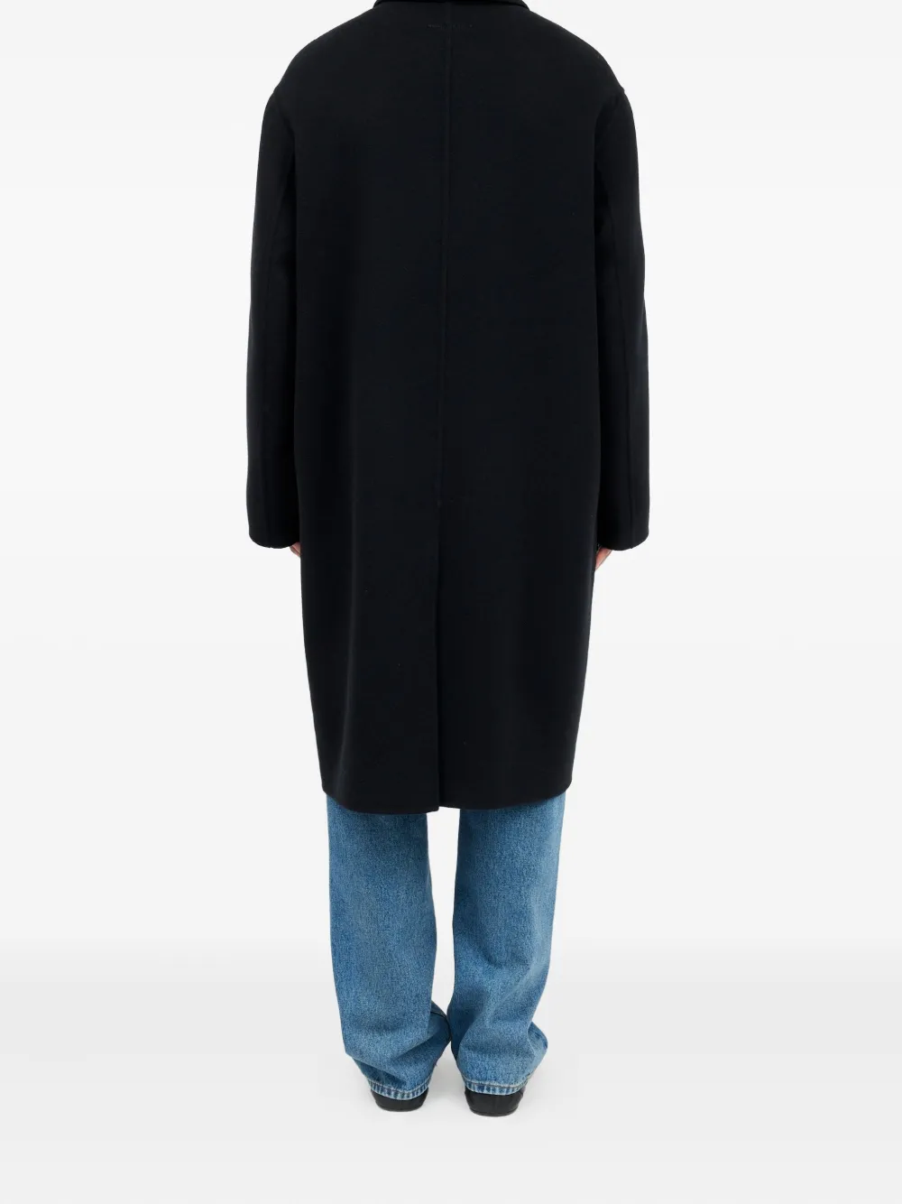 MM6 Maison Margiela Wollen jas Zwart