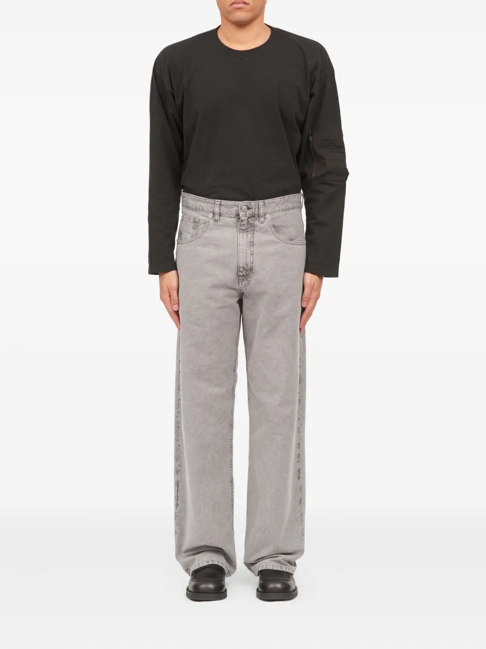 MM6 Maison Margiela Jeans met vijf zakken Grijs