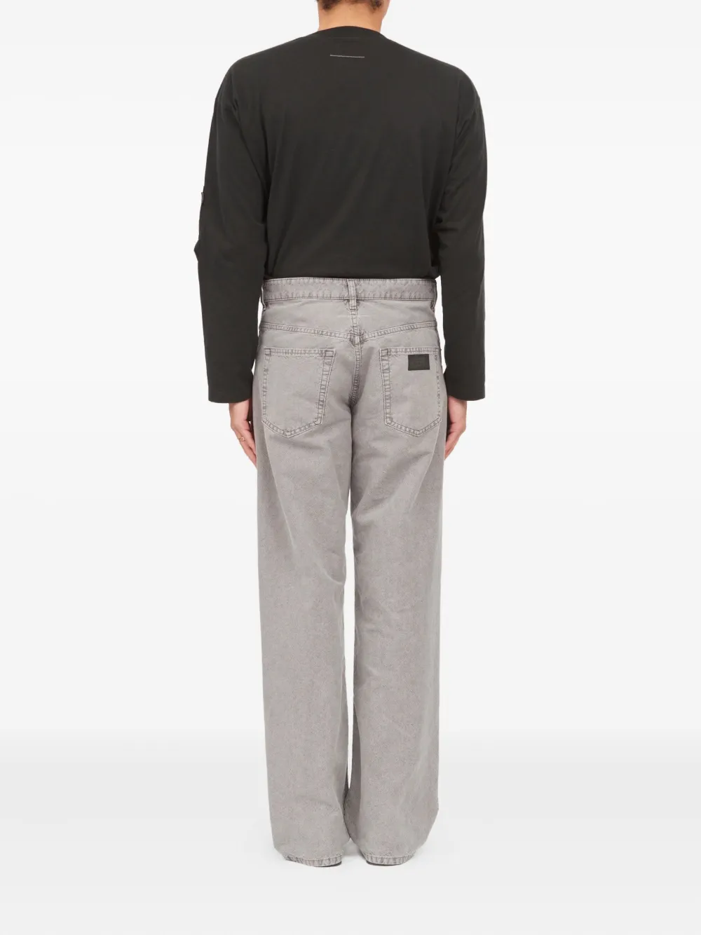 MM6 Maison Margiela Jeans met vijf zakken Grijs