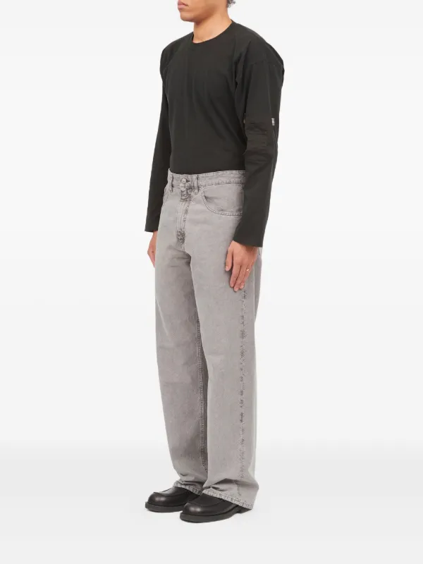 MM6 Maison Margiela five-pockets Jeans | Grey | FARFETCH CA
