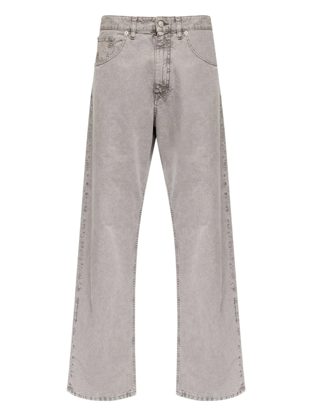 MM6 Maison Margiela Jeans con design a cinque tasche - Grigio