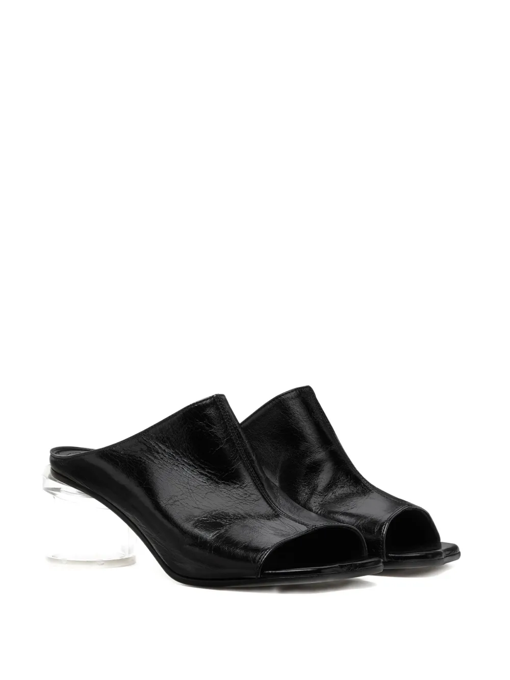 MM6 Maison Margiela Sandalen met blokhak Zwart